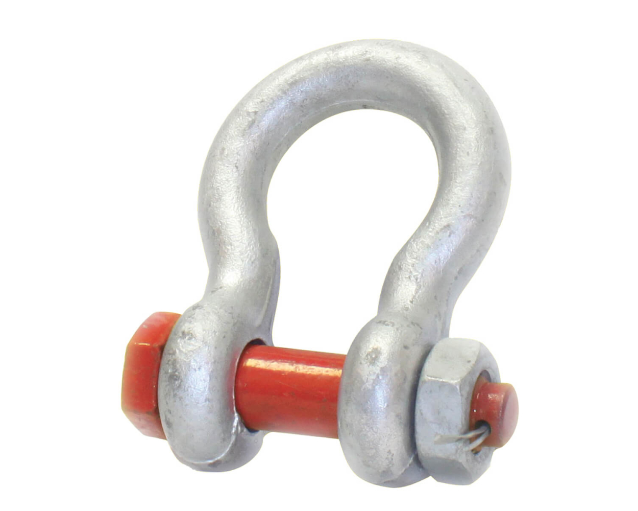 Welded D-rings, galvanized - Swivels & welded rings - Steel wire ropes and  chains accessories - Products