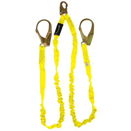 Elk River NoPac Shock-Absorbing 6ft Twin-Leg Lanyard - ZRebar
