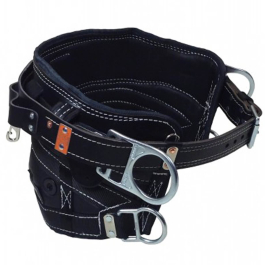 Bashlin 4-D Lineman Belt - EZ Rider - Leather Cushion