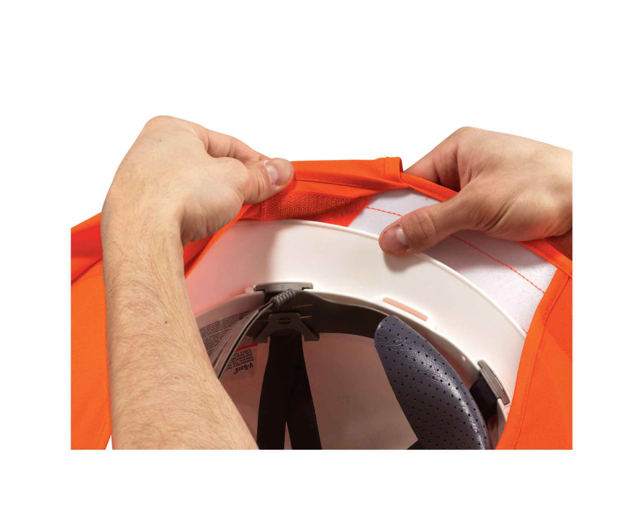 Ergodyne® Chill-Its™ 6660 Hard Hat Brim with Shade - Orange