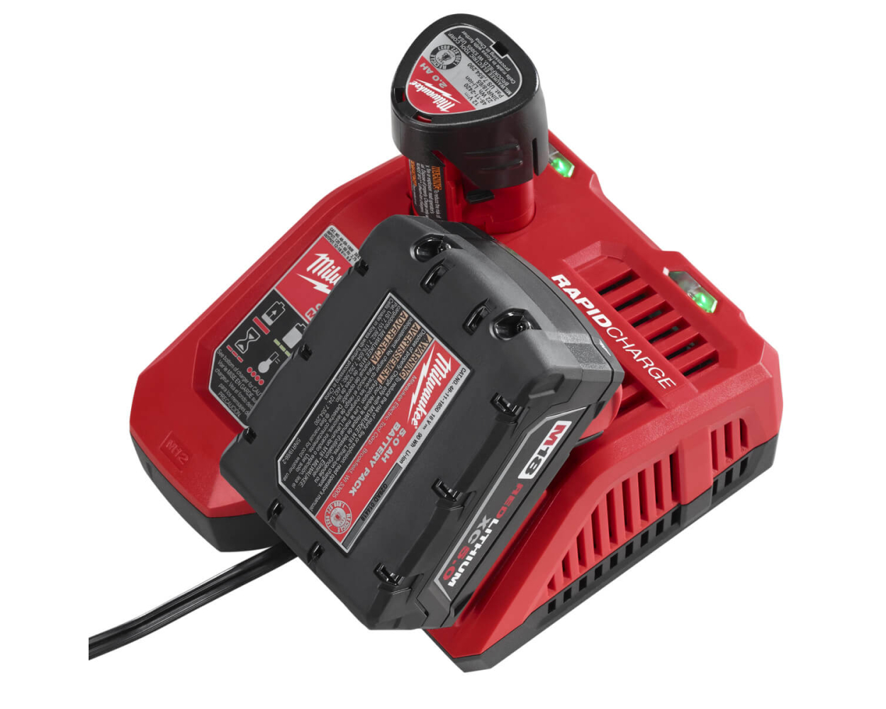 milwaukee battery cell phone charger