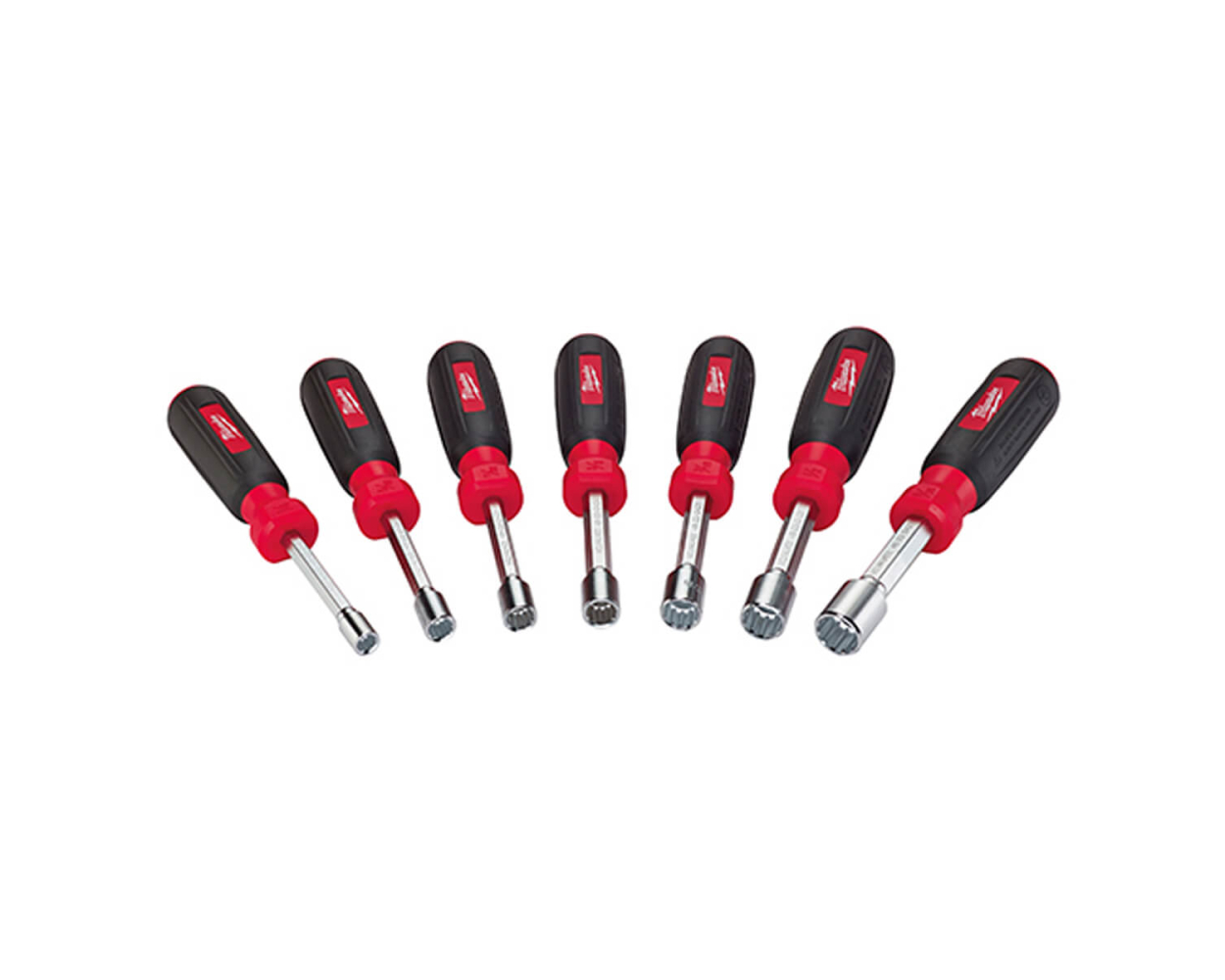 thumbnail image 2 of 7-Piece SAE Nut Driver Set – Hollow Shaft Nut Drivers With Comfort Grip – Mutt Tools TH101-105 2 of 5