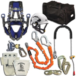 Midwest Unlimited Deluxe Tower Climbing Kit w/ExoFit X300 Harness